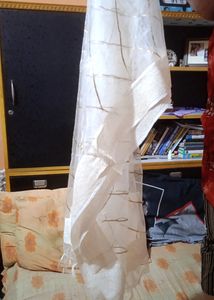 White Organza Dupatta