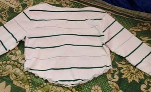 Striped Crop Top