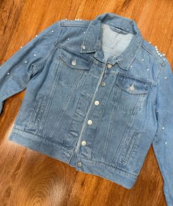 Beaded Denim Jacket