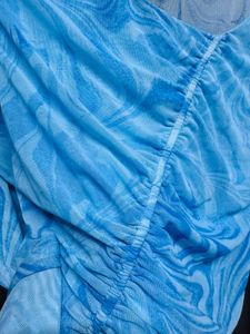 Beautiful Crop Top . Blue Colour