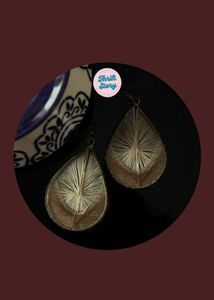 Handmade Threadwork Earring