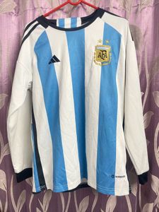 Argentina Jersey full sleeves world cup edition