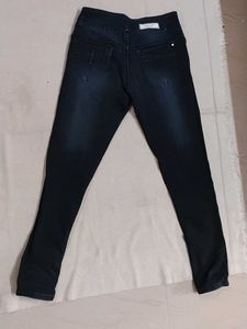 Dark Blue Denim Jeans