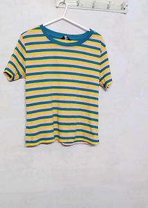 Striped Short Sleeve T-Shirt