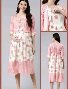Women's Trending Meternity & Feeding Jacket Kurti