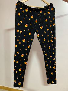 Printed Ankle-Length Stretch Leggings – Soft & Com