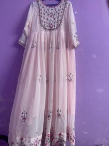 Pink Casual Frock