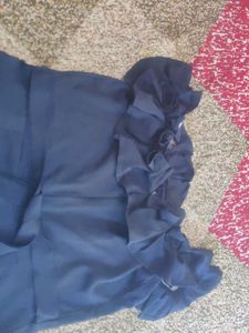 Stylish Ruffled Off-Shoulder Dress