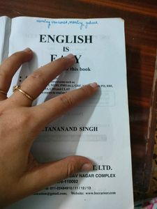 English Is Easy By Chrtanand Singh