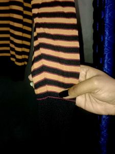 Zara Knit Striped Top