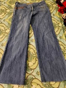 Flare Leg Denim Jeans