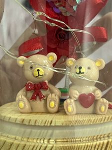 Teddy Bear Dome Light Decor