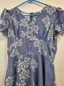 Floral Print Mini Dress
