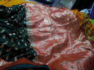New pure Silk Saree With Stitched Blouse