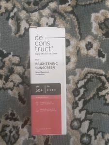 Deconstruct Sunscreen