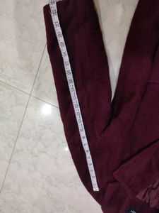 Burgundy Trench Coat