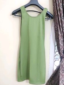 Green Bodycon Dress- Tokyo Talkies