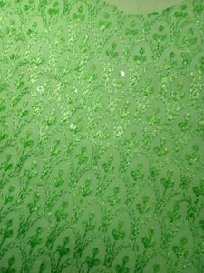 Fluorescent Green Chikenkari Designed Kurta