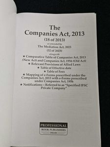 Companies Act 2013 (#BareAct 2025 Edition )