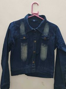 Tom Tailor Denim Jacket + Red Star Top Combo