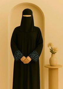 Basic Abhaya Daily Wear Bhurqa Ethinic Gown Balck