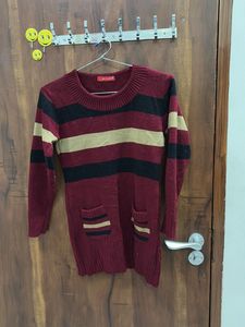women woolen top