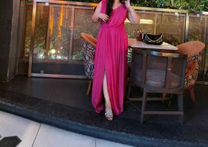 its pretty pink gown stylish