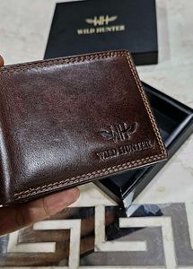 WILD HUNTER LEATHER WALLET ( COFFEE CRUNCH )