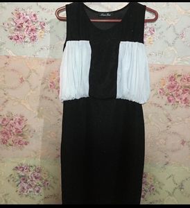 Black Nd White Parry wear Dress
