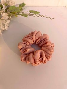 Fluffy Bubblegum Scrunchie