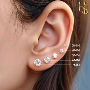 Diamond Stud Earrings