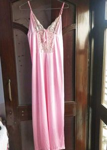 Pink Lace Nightgown