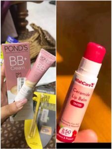 Pond's BB Cream & WishCare Lip Balm