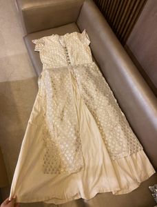 Rakhi Special🤍‼️ Slit Kurta With Skirt Set