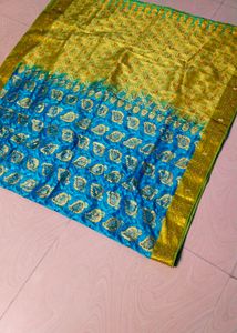 Maggam Work  Banarasi Silk Saree
