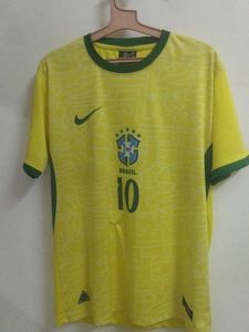Vintage Brazil #10 Soccer Jersey