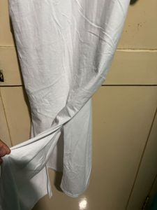 PRETTYLITTLETHING white t-shirt midi dress