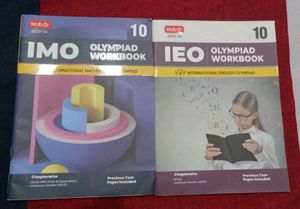 Class 10 Olympiad IMO IEO books MTG