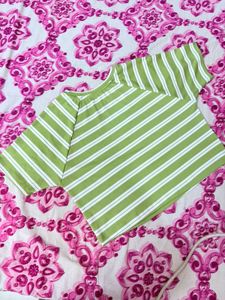 Green Crop Top