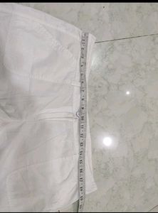 White Capri Pants