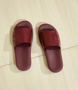 Burgundy Colour Flip Flops