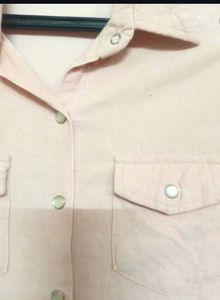 Pink Button-Down Shirt