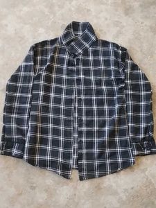 Black Checked Shirt
