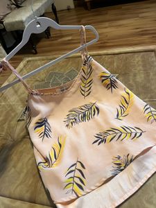 KAZO size S peach Spaghetti Top, never worn