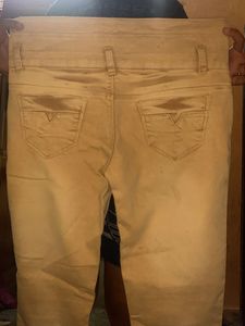 High Waisted Button Fly Jeans