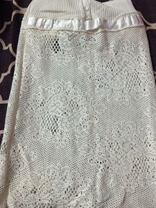 White Bodycon Ribbed Dress