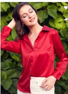 Red Party Wear Shirt
