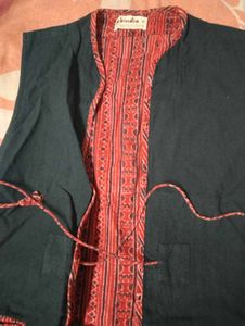 Fabindia Cotton Jacket In Good Condition