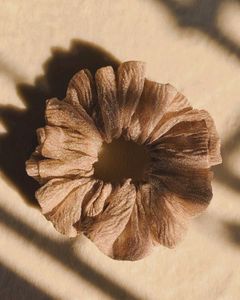 Premium Jimmy Choo / Crushed Tissue Scrunchies