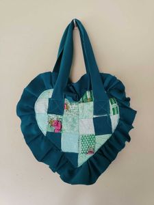 Quilted Heart Tote Bag